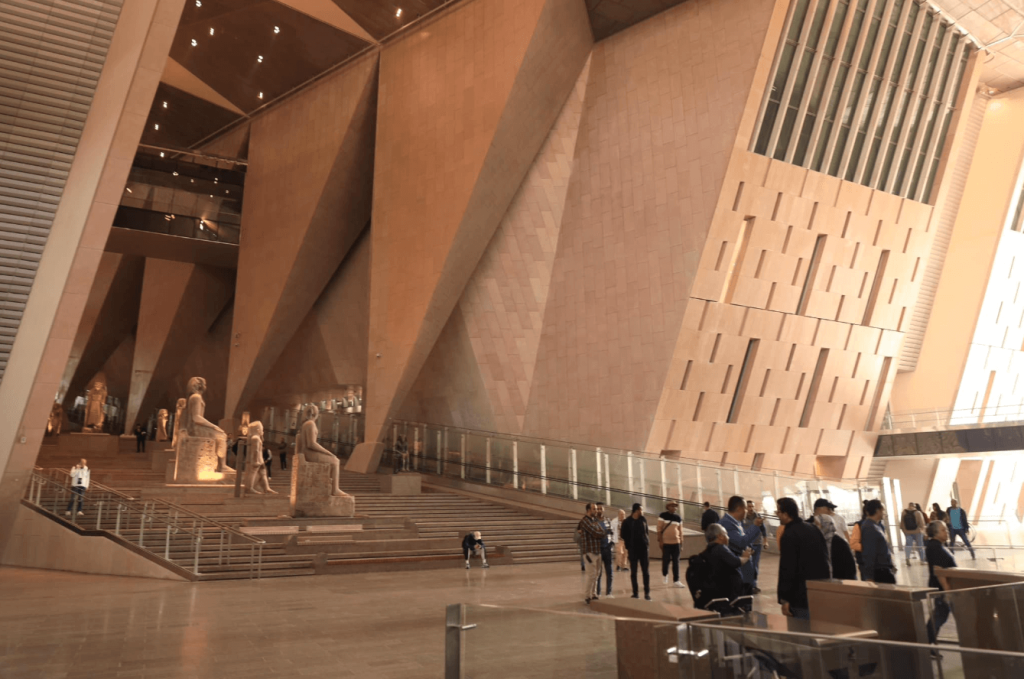 Egyptian Grand Museum Architecture