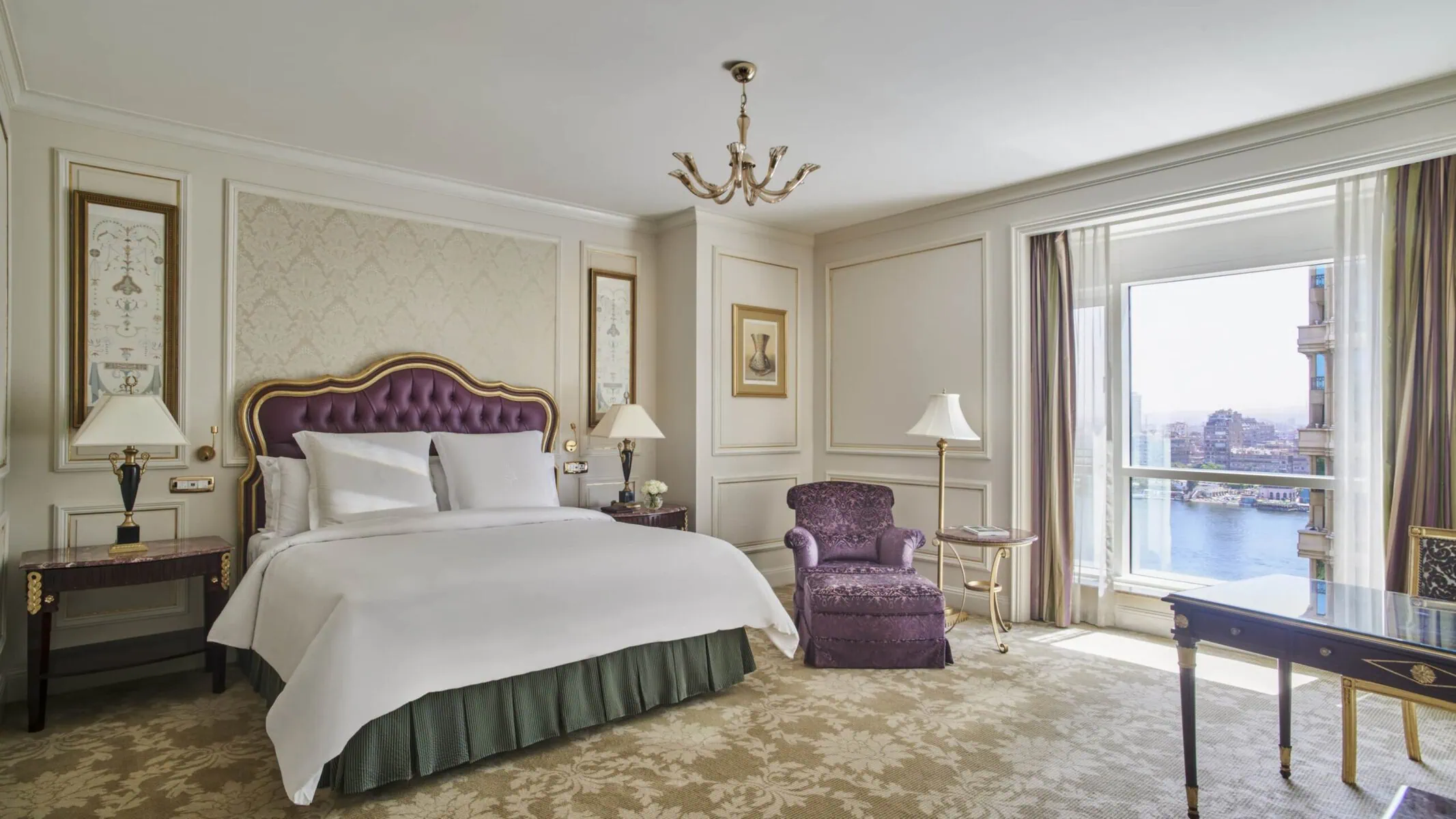 Premier Nile Room at Four Seasons Hotel Cairo at The First Residence